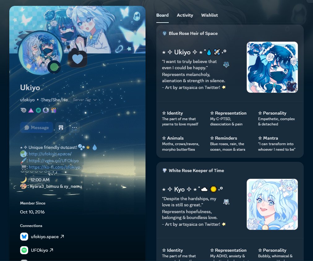 UFOkiyo's tweet photo. I CAN NOT believe a Discord profile can look this way.. https://t.co/qz7m1X7ay6
