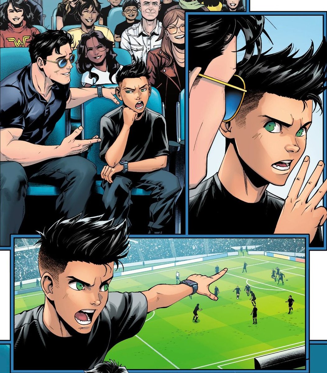Nacao_DC's tweet photo. 💥 AGORA! O bilionário Bruce Wayne comprou a Federação Internacional de Futebol (FIFA) após entender errado o pedido do seu filho.

"Eu só queria o jogo mais recente", afirma Damian Wayne. 

(Via: TMZ) https://t.co/IANtgBrTFM