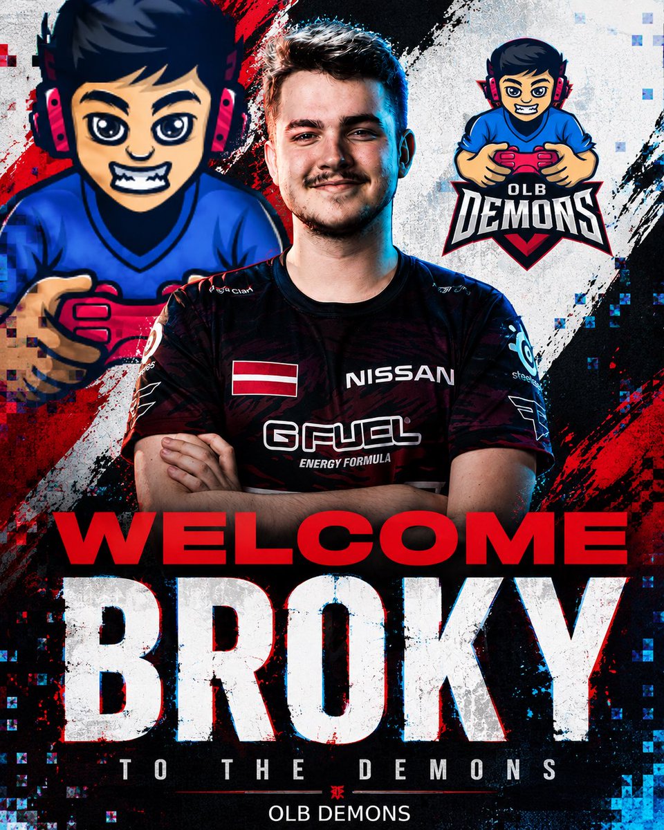 olbdemons's tweet photo. A new AWPer has entered the server. 🎯

Please join us in welcoming @broky to the OLB Demons! 😈

We’re excited to have one of the best joining the squad. Let’s make some noise and chase trophies together! 🏆🔥

#WelcomeBroky #OLBDemons #CS2 #Esports https://t.co/r8iA7Cu8fP