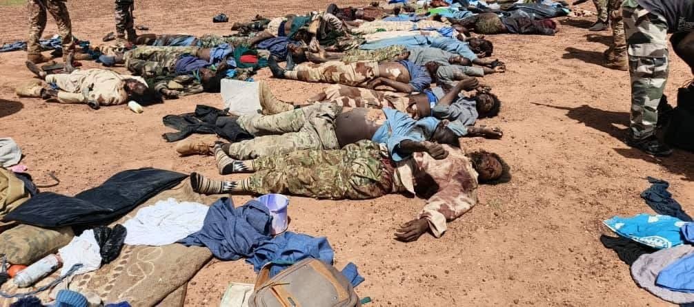 TheAfricaCorps's tweet photo. Les résultats de l’attaque des terroristes sur Konna sont très défavorables aux terroristes. https://t.co/LQqaeQ6F4n