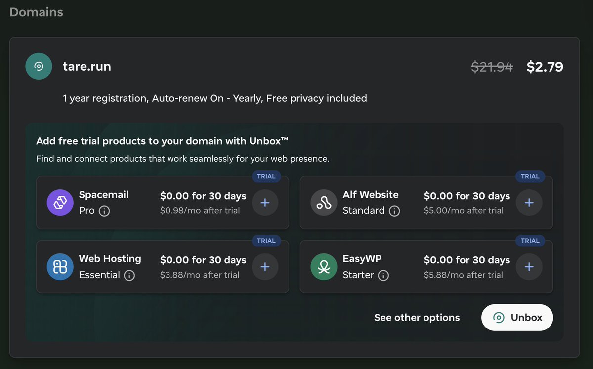 beflowq's tweet photo. Bought my first domain on @Spaceship.

One small purchase.

One giant commitment. https://t.co/bWForPzIOg