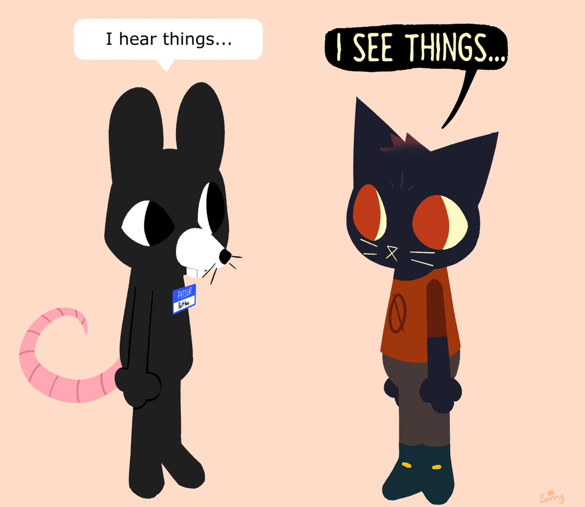 BerryDoods's tweet photo. Hear and See #animalhospital #nitw https://t.co/ISokQIwvQ9