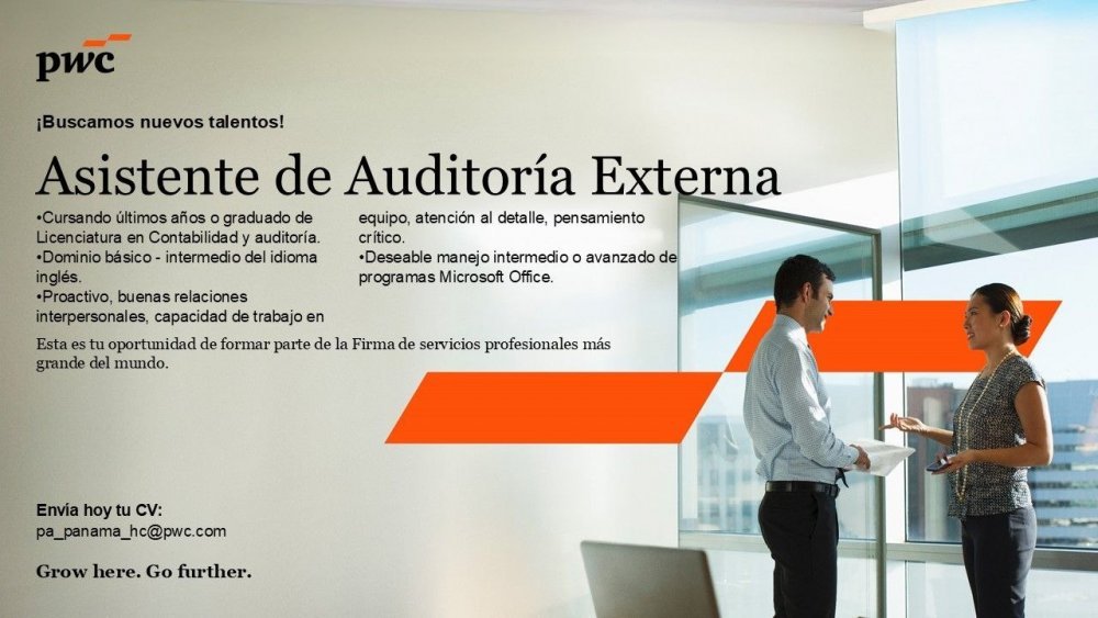 empleoscvpanama's tweet photo. Senior de Auditoría Externa
https://t.co/Vog08qfBMF

Asistente de Auditoría Externa
https://t.co/AsGVvi0o8M

Anfitrión(a) Prospectador(a)
https://t.co/v0k0bXz6EK

Analista de Créditos y Cobros
https://t.co/TvGKGkMloA

#cvpanama #panama #empleospanama #Vacantes #empleos https://t.co/YBe97Cm5pq