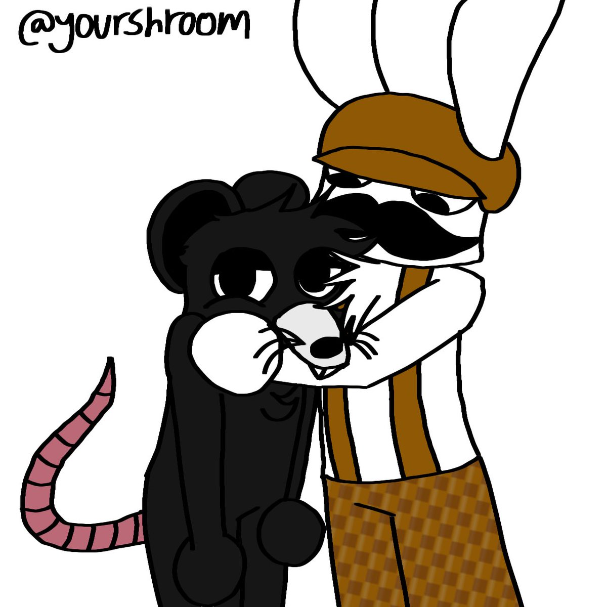 yourshroom_'s tweet photo. I LOVE RATTHEW AND BARNEYY SMM!! First thing I did when I woke up was draw them, I am obsessed rn. They are so freaking cute! WE love them #animalhospital #robloxart #roblox #Ratthew #Ronfromaccounting #Barney #robloxfanart #fanart #animalhospitalart #pfp https://t.co/O722KBg4nA