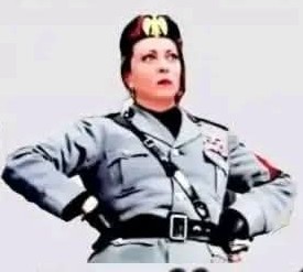 mauriziokomar's tweet photo. @rulajebreal @GiorgiaMeloni stai facendo col genocida netanyahu quello che il tuo idolo criminale mvssolini faceva con hitler.. https://t.co/YnAgvwkmRP
