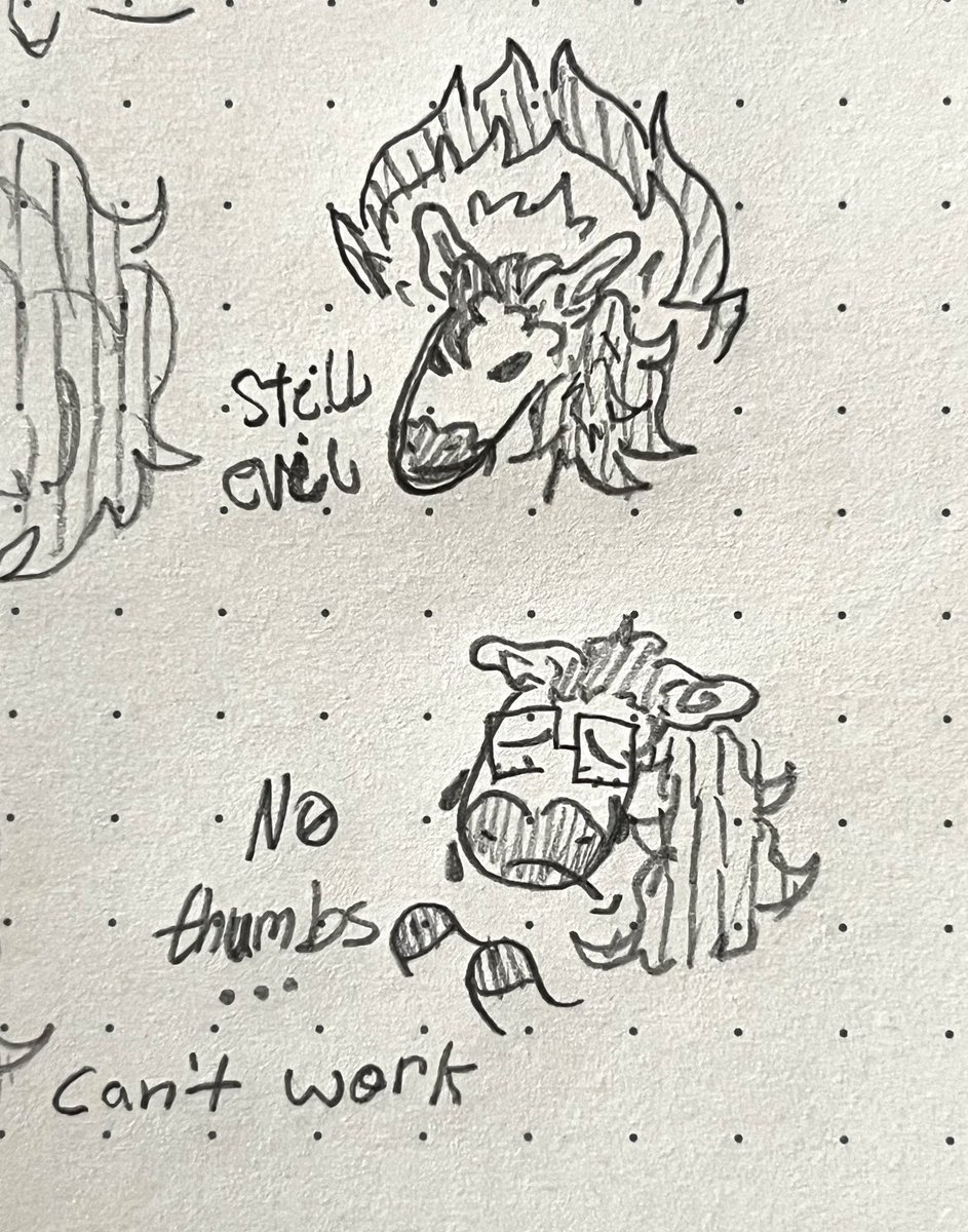 tygerzzzz's tweet photo. IM ALIVE I SWEAR 😢😢 We lost power & it probably won’t be fixed until tomorrow night, so that’s why no new art…. But pls take my horribly drawn Dispatch horses 🐴💔
More below ⬇️
#Roydbae #Dispatch #Prism #Flambae #Royd https://t.co/jFByD61bmx