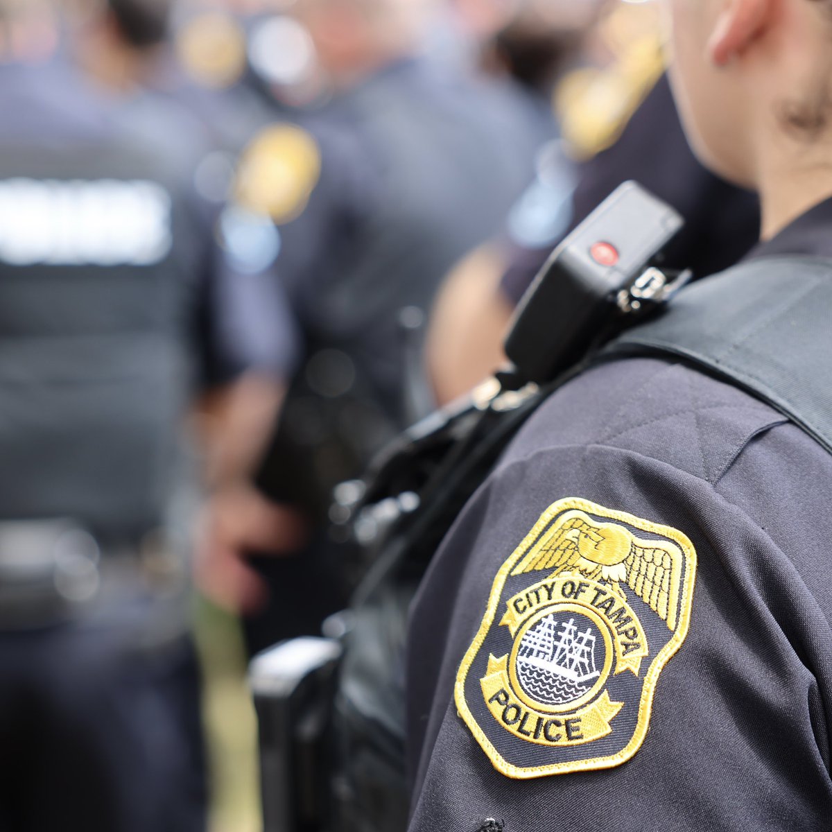 TampaPD's tweet photo. Roll calls are complete and Liberty by the Bay festivities have begun!

To stay up to date text TAMPA250 to 888-777. To see a complete list events coming up visit: https://t.co/jPw04z2ZQk.

Remember if you see something, say something, so we can do something!
Emergency: 911
Non Emergency: 813-231-6130
Report it to the nearest officer