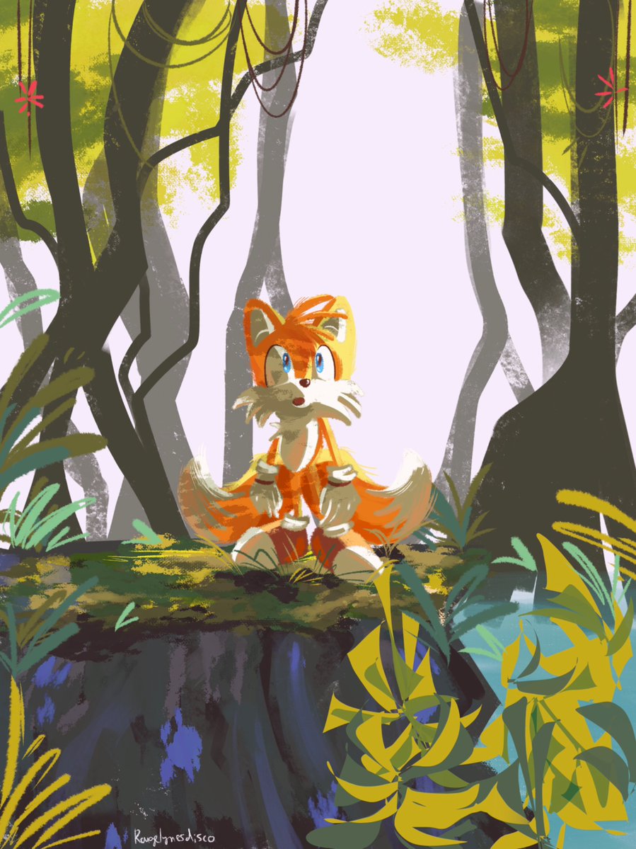 Rougelynesdisco's tweet photo. Tails the Fox in nature🦊🧡
#tailsthefox #milesprower #sonicthehedgehogfanart https://t.co/6Y8sqEJHZ5