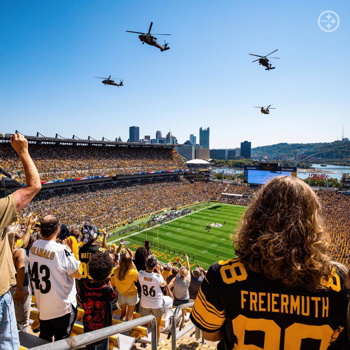 steelers's tweet photo. 🔟 more Sundays until kickoff ‼️ https://t.co/0oBTEmO0VG