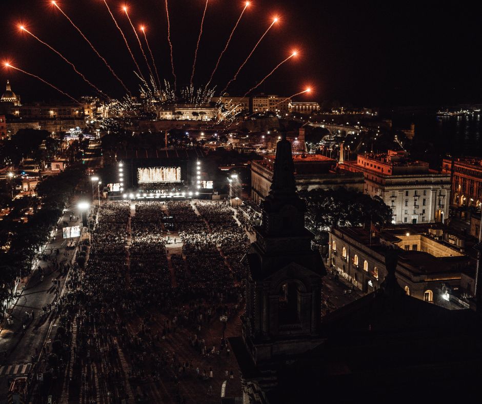 VisitMalta's tweet photo. The #bbcconcertorchestra thrills #Malta!💃

Discover the highlights from this unforgettable night of ABBA and the Bee Gees' greatest hits. 👉 https://t.co/OUh4ofHYAI

#VisitMalta #exploremore #music https://t.co/VA1YmLpzeS