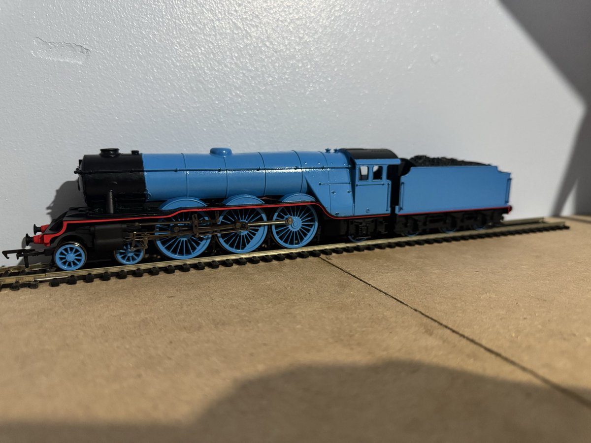 james12roe's tweet photo. The Galloping Sausage is coming along.

Ran out of blue after painting the wheels and forgot to do the cylinder block https://t.co/EjXIGA7OqM