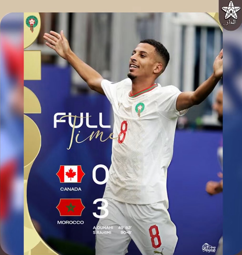 ABellabbaci's tweet photo. 🇲🇦⚽️Félicitations aux Lions de l’Atlas pour cette magnifique victoire face au Canada !

Cette grande équipe du Maroc reflète les progrès remarquables accomplis par le Royaume dans de nombreux domaines. Par son talent, sa détermination et son esprit de combat, elle fait honneur à tout un peuple et inspire bien au-delà des terrains de football.

Nous, Kabyles, sommes fiers de ces succès qui nous apportent de la joie, de l’espoir et un immense sentiment de fierté. Nous appelons tous les peuples amazighs à soutenir cette équipe qui porte haut les valeurs du courage, de la persévérance et de l’excellence.

Encore toutes nos félicitations à nos frères marocains. Que cette belle aventure continue et que les Lions de l’Atlas poursuivent leur chemin vers de nouveaux exploits !

Aksel.B