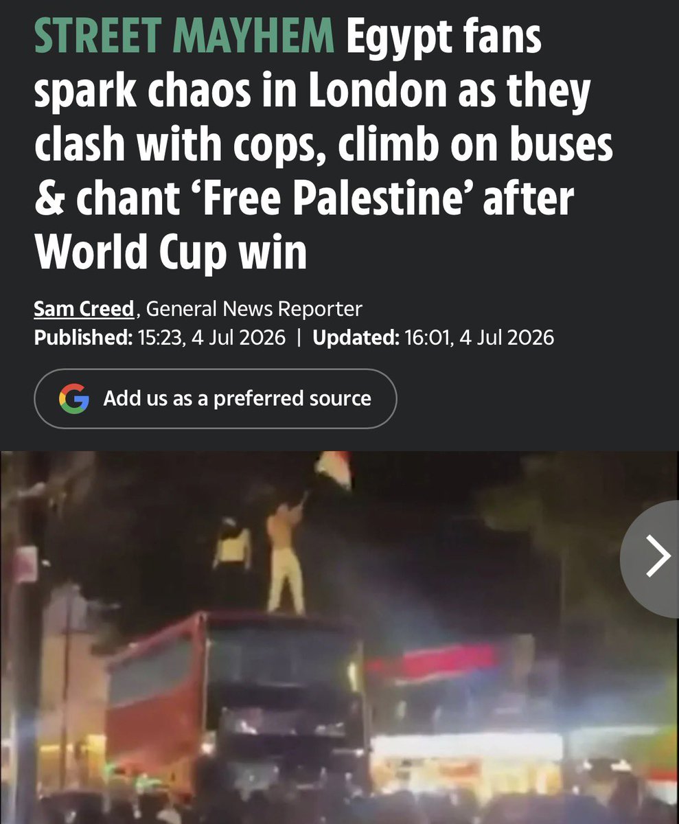 aniobrien's tweet photo. Because geographic and historic literacy is pretty abysmal in general, I just want to point out something about the Egyptian fans who turned football celebrations into riots over Palestine…

Gaza doesn’t only border Israel. It also shares a 13km border with Egypt at Rafah. That border isn’t open.

It is one of the most heavily fortified borders in the region. Egypt has spent years sealing tunnels, creating a buffer zone, constructing reinforced concrete walls, and maintaining strict military control over the crossing.

Egypt’s position has been that it does not want a mass influx of Gazan refugees, citing they already have issues with terrorism in the Sinai, the risk of Hamas operating from Egyptian territory, that Gaza’s would never leave, and national security concerns about it destabilising Egypt. Funny that they’re allowed to be worried about these things. 

They also promote more politically strategic reasons like fears Palestinians would never be allowed to return to Gaza by Israel, that it would effectively end hopes for a future Palestinian state, and that it could make Egypt a target of Israel. 

But essentially Egypt has many of the same security arguments that Israel puts forward!

So why are the Egyptian football hooligans in London bellowing “Free Palestine”, not demanding more from their own govt?

Egypt could dismantle or open its own border to allow Gazans in through Rafah. If the answer to Gaza’s humanitarian crisis is unrestricted movement into neighbouring countries, then that expectation applies to Egypt as much as it does to Israel. Right?

My point is that “Free Palestine” is often presented as though Israel alone controls every border, decision and possible humanitarian outcome. That’s not geographically or politically true.

And if you don’t think Egypt should have to open its borders because it has legitimate security concerns, then you’ve accepted that the situation is more complicated than a slogan shouted during a football celebration so perhaps it applies to Israel too.

Photos: Map of Gaza, images of Egypt’s fortified barbed wire border wall, screenshot of news article.