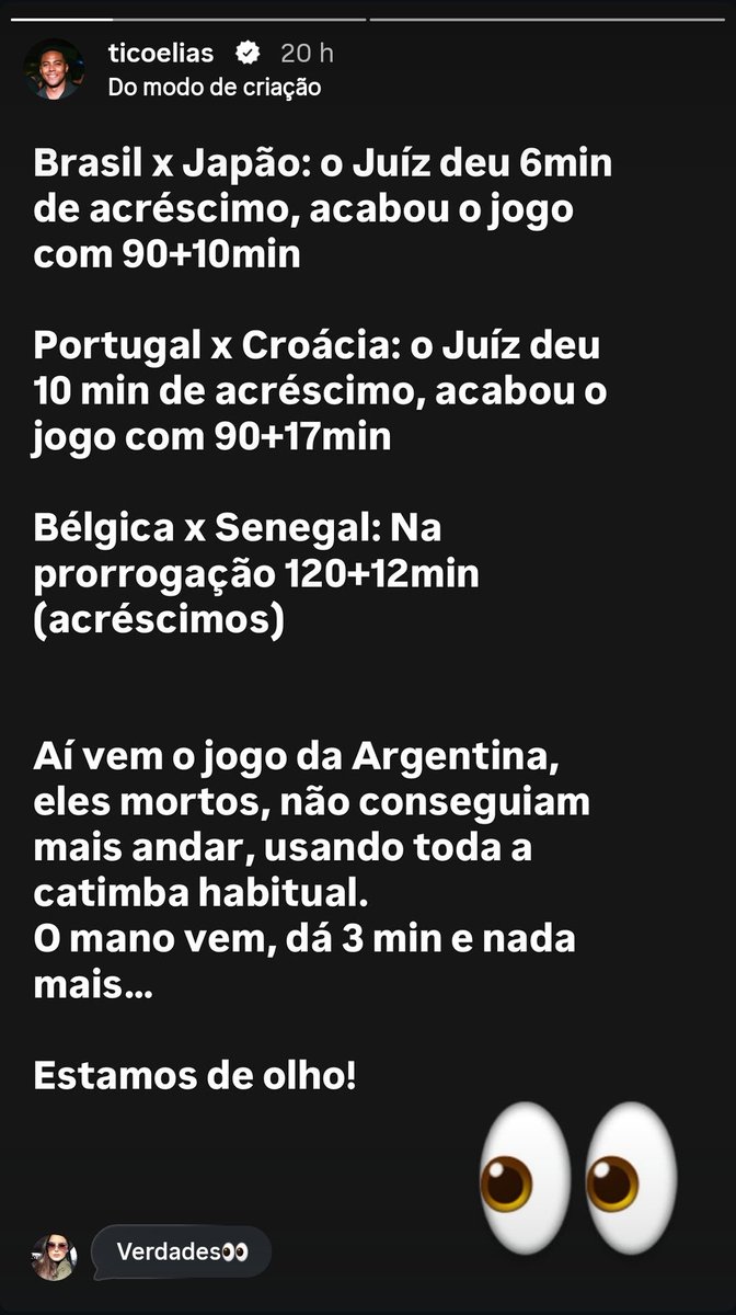 entreaspasfut's tweet photo. O ex-jogador Elias falou o que todos estão vendo. 

Em alguns jogos parece que o árbitro gosta de deixar a bola rolar... 

Em outros dependendo do resultado é pra acabar logo. 

🤔 https://t.co/aZaXp88N93