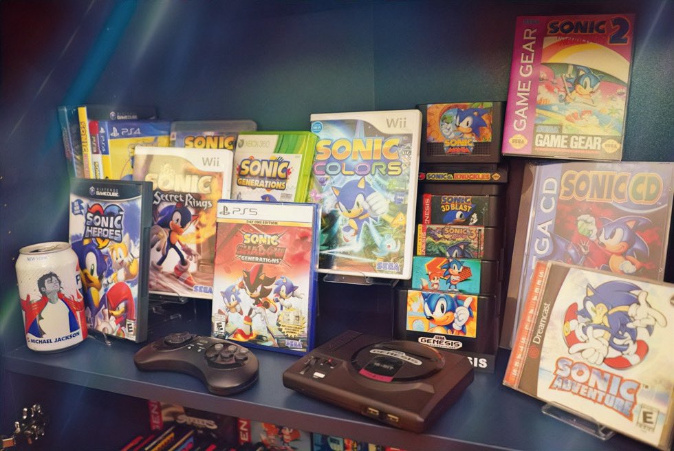 VidalSuperninja's tweet photo. I love that my feed has seen a huge jump of people sharing photos &amp; celebrating their physical game collections. Let’s keep this train going. I wanna start a thread. Share some of your collections with me! https://t.co/npH54vtZk8