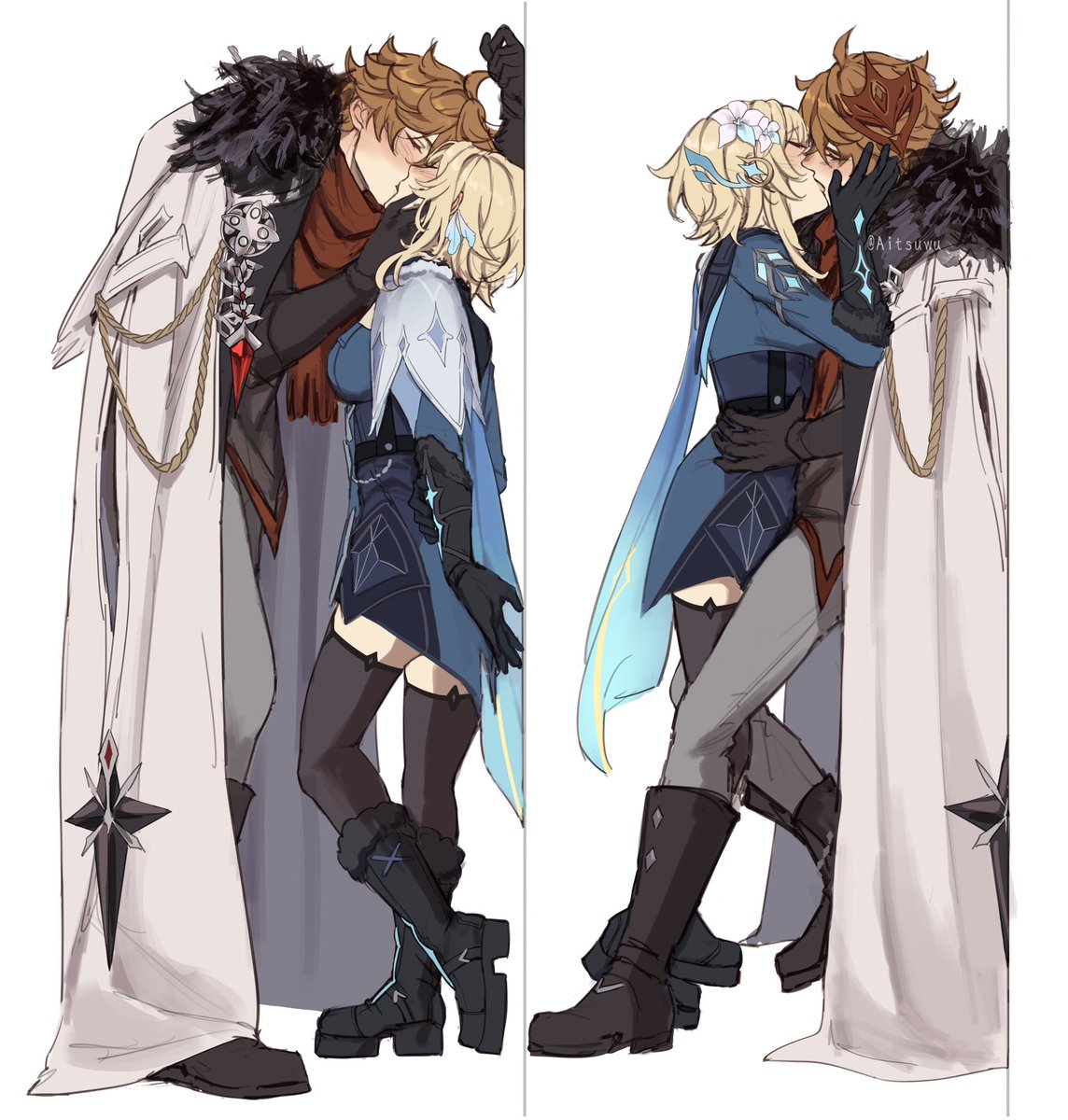 aitsuwu's tweet photo. Chilumi smooches colored!

Gonna make them into standees

#chilumi https://t.co/XweaWDNx3w