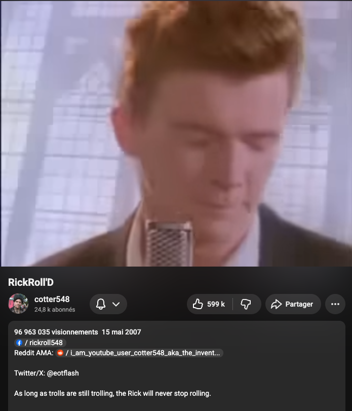 Rickroll Pump tweet media