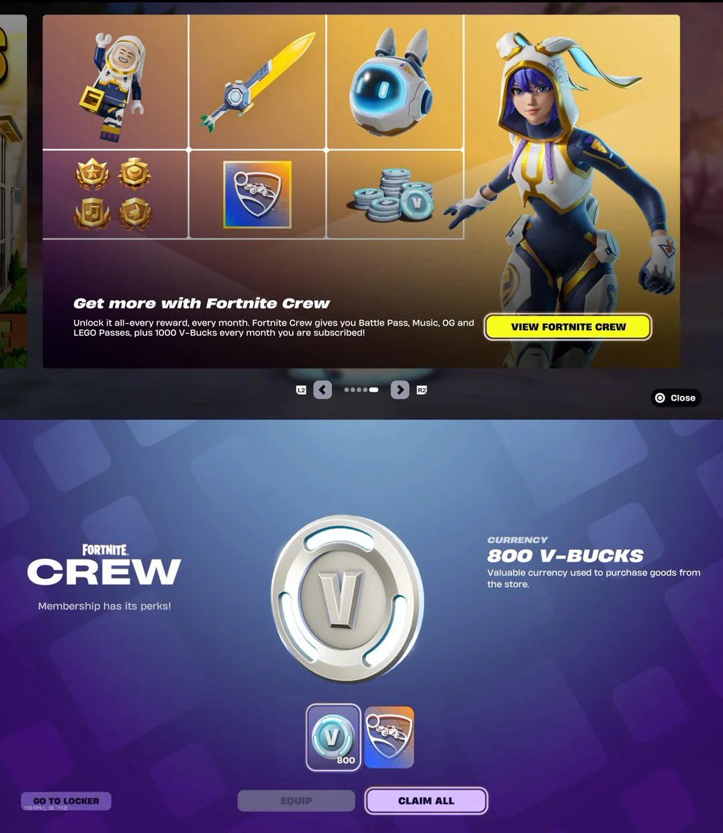 InfoFortniteES's tweet photo. Epic esta semana ha entregado 200 paVos a los jugadores suscritos al Club ya que la noticia informaba (erróneamente) de que se entregaban 1.000 paVos.

u/extranotavern https://t.co/tBThV4ykmU