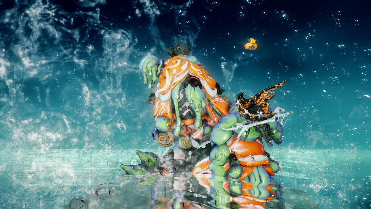 RogueF0X_Protea's tweet photo. Ocean Life
#Warframe #WarframeCaptura #Follie
🪼 Look based off a clown fish in a sea anemone and not actually Finding Nemo. lol https://t.co/Yl7Eu8Cmlw