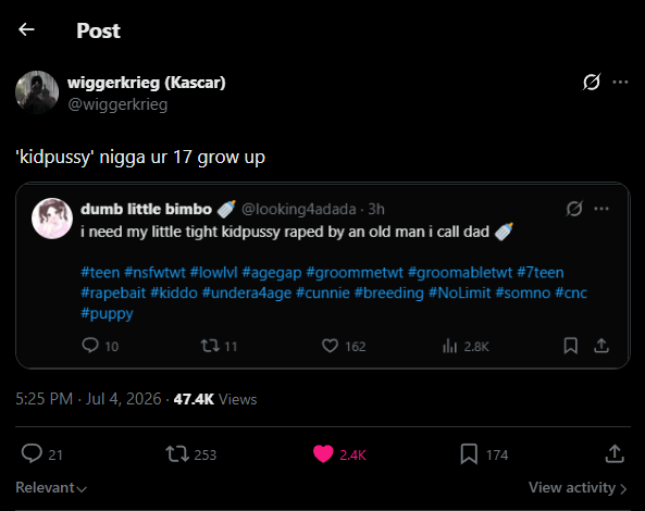 wiggerkrieg (Kascar) tweet media