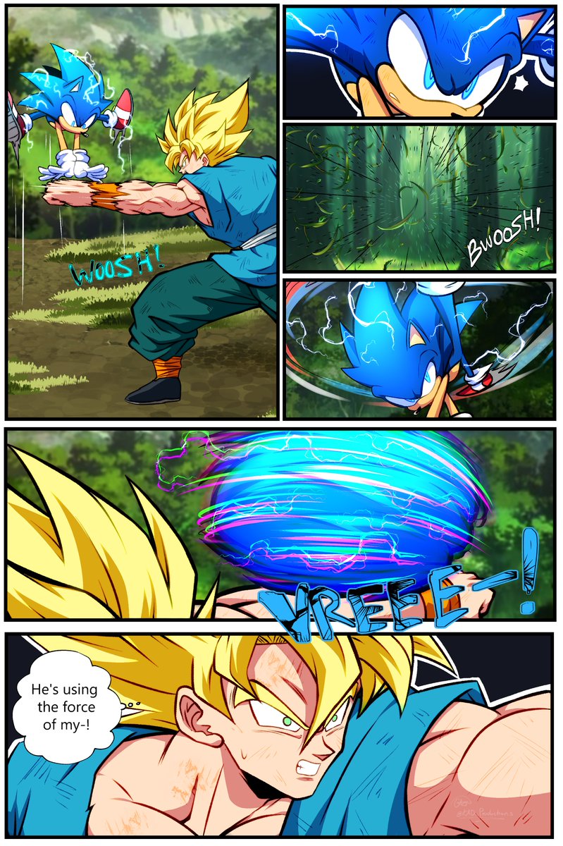 KAD_ProductionZ's tweet photo. To finalize this whole argument on my end this is what I actually think about it

I seriously don't care; I personally see it as visual impact, nothing more, nothing less. 

IF I were to give Sonic some electric bs, it would be just like in my comic, it's a PowerBoost, or ChaosBoost to others. I see it much like Shadow removing his inhibitors. Goin all out, like a storm. 

That way, he represents said storm, and everything that comes along with it: wind, kinetic energy, etc.