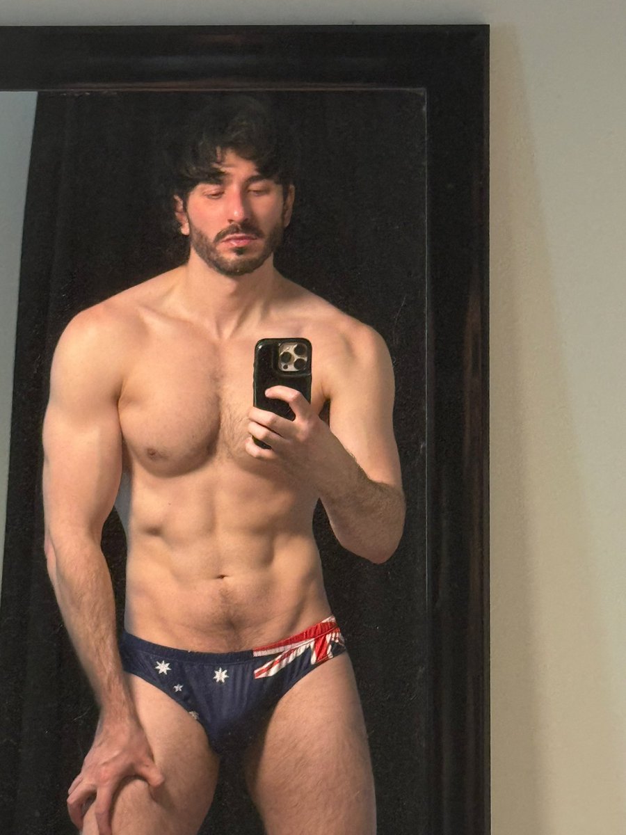 Glutelord's tweet photo. I don’t have any american flag briefs. the best I can do is australia and hungary. https://t.co/GEVeebnmUn