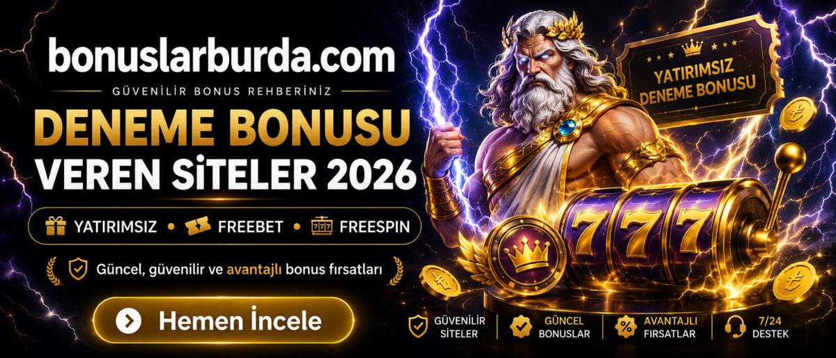 esrabozdmrr's tweet photo. 2026'nın en güncel deneme bonusu veren sitelerini https://t.co/RAQDoslClV'da keşfet!

Yatırımsız deneme bonusu, freebet, freespin ve slot bonusunu tek sayfada karşılaştır. Güncel kampanyaları inceleyerek sana uygun bonus seçeneklerine hemen ulaş.

🔗 https://t.co/RAQDoslClV https://t.co/DHj61oRrCu