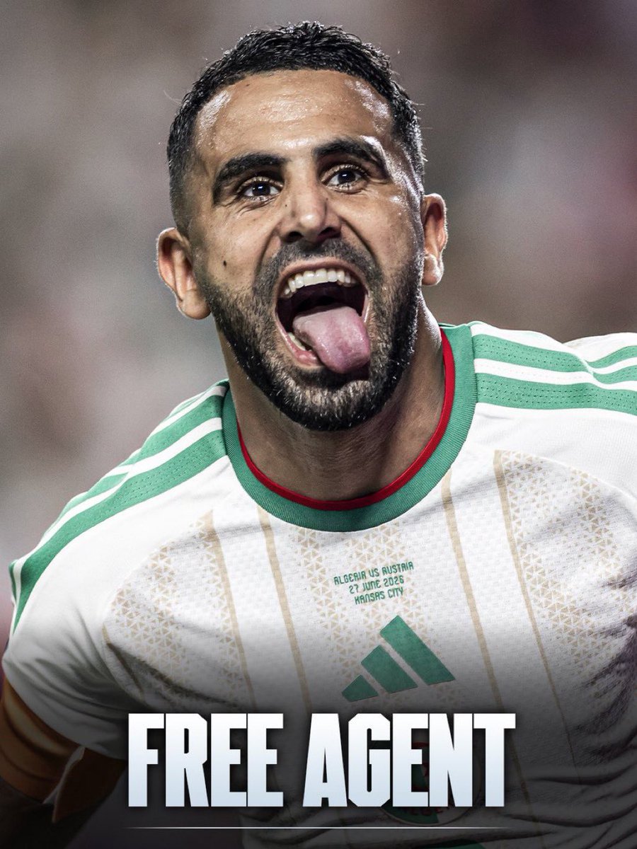 football_li5's tweet photo. 🚨🚨🚨🚨🚨🚨🚨🚨 

رياض محرز بدون أي نادي حاليًا!

— بكل صراحة؛ من هو أنسب نادي لـ اللاعب؟ 🤔🇩🇿 https://t.co/7peUZq28vl