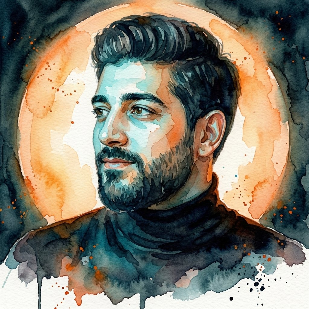 IS7MI's tweet photo. Prompt 🖼⤵️

Use the uploaded face as the ONLY facial reference. Preserve the person's identity exactly: identical face shape, eyes, eyebrows, nose, lips, ears, hairstyle, hairline, skin tone, facial proportions, age, ethnicity, and overall appearance. Do not alter or stylize the facial features beyond the watercolor effect. Keep the face fully recognizable while rendering it in the same dreamy wet-on-wet watercolor style.