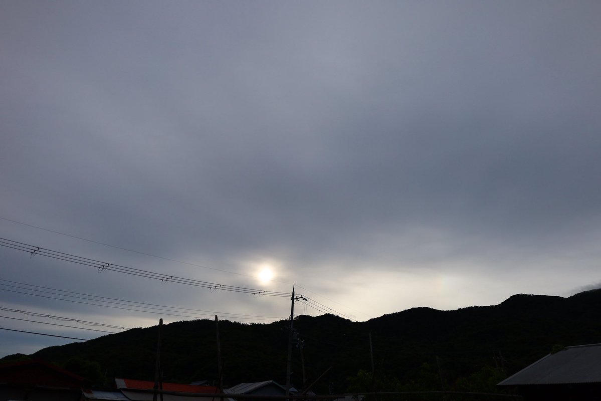 Minami0206S's tweet photo. おはようございます
どんより曇り空ですが #右幻日 が見らました
#イマソラ 
#halo_jp 
@ 近畿地方 https://t.co/2yxcF7BLGf