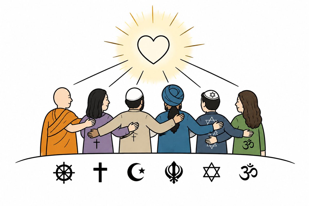 DamienAsSalik's tweet photo. Chaque religion nous unit à Dieu. Aucune confession, aucun peuple ne mérite le mépris ou la haine.
#Religions #unions #paix https://t.co/Kd84ok5sX5