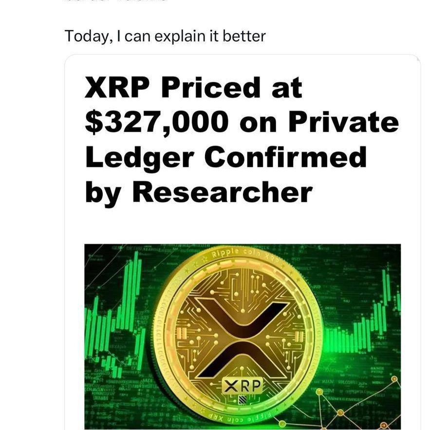 CryptoGeekNews's tweet photo. 🚨 THE $327,000 #XRP SPIKE WASN'T JUST A GLITCH — IT WAS REPORTEDLY PART OF A NETWORK CAPACITY TEST. 👀

THE XRP LEDGER HAS OFFICIALLY LAUNCHED ITS PAYMENT REWARDS ECOSYSTEM, WITH ELIGIBLE SHOPIFY, AMAZON, AND WALMART PURCHASES NOW ABLE TO EARN REWARDS PAID DIRECTLY IN $REAL — NOT USD. 🚀

ON AUGUST 1ST, THE LEADING XRPL PROJECT, REAL TOKEN, IS SCHEDULED TO LAUNCH ON ANOTHER GLOBAL CENTRALIZED EXCHANGE, FURTHER EXPANDING ACCESS TO ITS MULTI-TRILLION-DOLLAR PAYMENT & MEDIA ECOSYSTEM.

🔁 BUY REAL TOKEN ON DEX:
https://t.co/tG9gC2zkaG
🏦 BUY REAL TOKEN ON MEXC:
https://t.co/aOke2VK4f9

📈 JUST IMAGINE IF REAL TOKEN COULD POTENTIALLY INCREASE FROM $0.02 TO APPROXIMATELY $748.50.