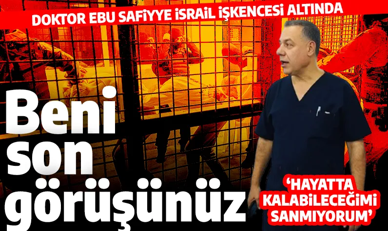 trhaber_com's tweet photo. Doktor Ebu Safiyye işkence altında: 'Bu beni son görüşünüz olacak'

▪️ İsrail hapishanesinde ağır işkenceler gören Dr. Husam Ebu Safiyye, "Bu beni son görüşünüz olacak. Beni buraya öldürmek için getirdiler. Hayatta kalabileceğimi sanmıyorum. Bu son." dedi.

https://t.co/o5RUPB6oZh