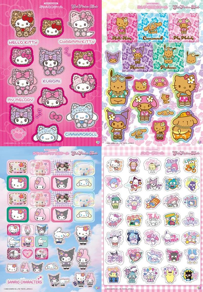 sanrio_oshikatu's tweet photo. ＼⚠️書籍情報📚📣／
『サンリオキャラクターズ　キラキラ☆ぎゃるシールブック』、7/7(火)発売開始🥹📚🌺
レトロファンシーのほうはオンライン予約完売しちゃったけど、こっちのキラキラぎゃるはまだ予約できる🥹💖
こちらもお早めにチェックしてみてね🙆‍♀️

🔗楽天ブックス：https://t.co/4flxpJHUZo
🔗Amazon：https://t.co/cNFzMupm28

#シールブック #サンリオキャラクターズ #pr