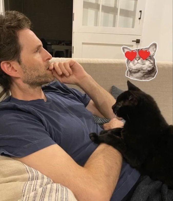 jaggedveins's tweet photo. cat man 🥹🥹 https://t.co/j8mYZzVUQR
