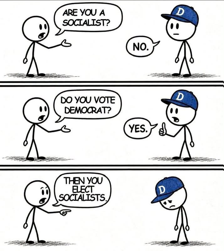 RYboating's tweet photo. I sure hope those who 'vote blue, no matter who' are paying attention. 

You are voting for your own demise. 😉 https://t.co/57v8sfb58R