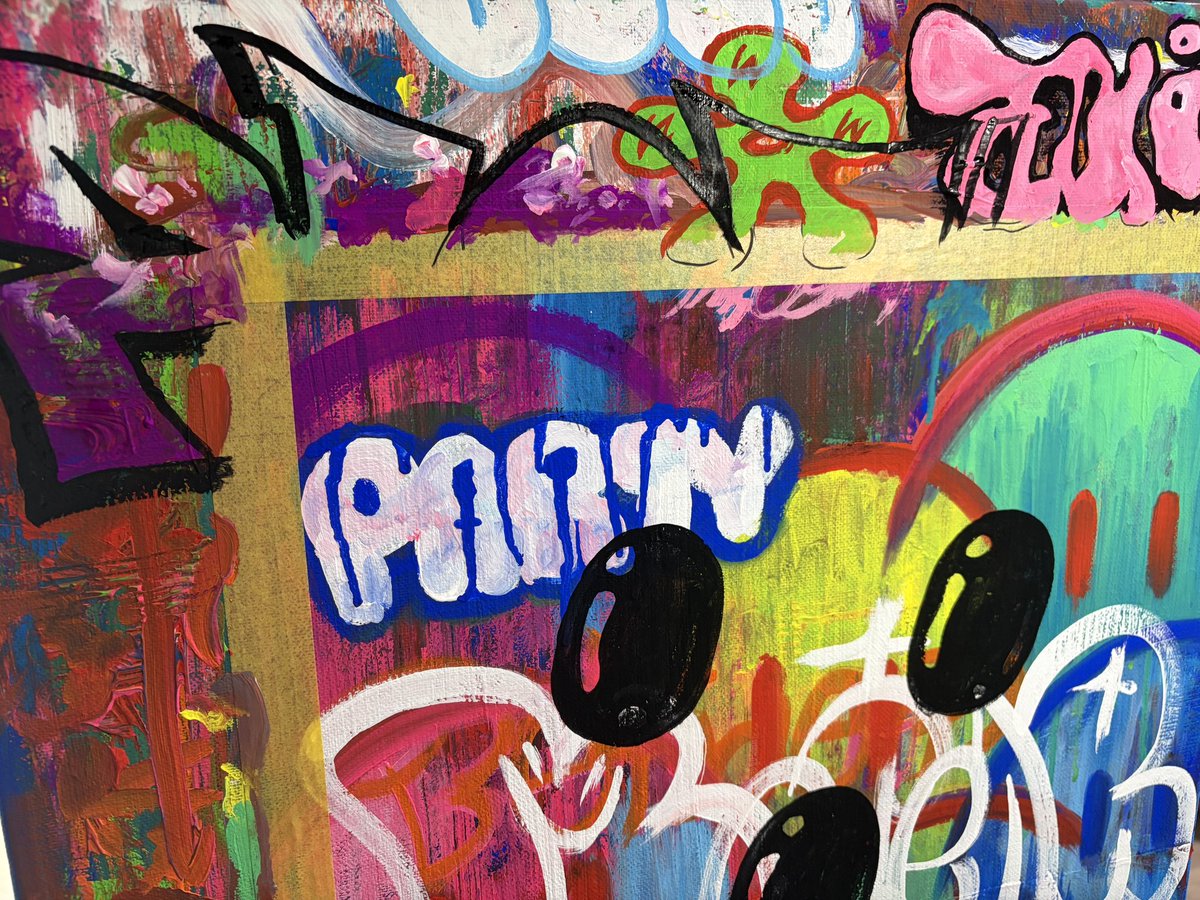 METEORMEee's tweet photo. たのしぃ‼️たのしぃ‼️
#グラフィティ
#graffiti https://t.co/c1gATXw03H