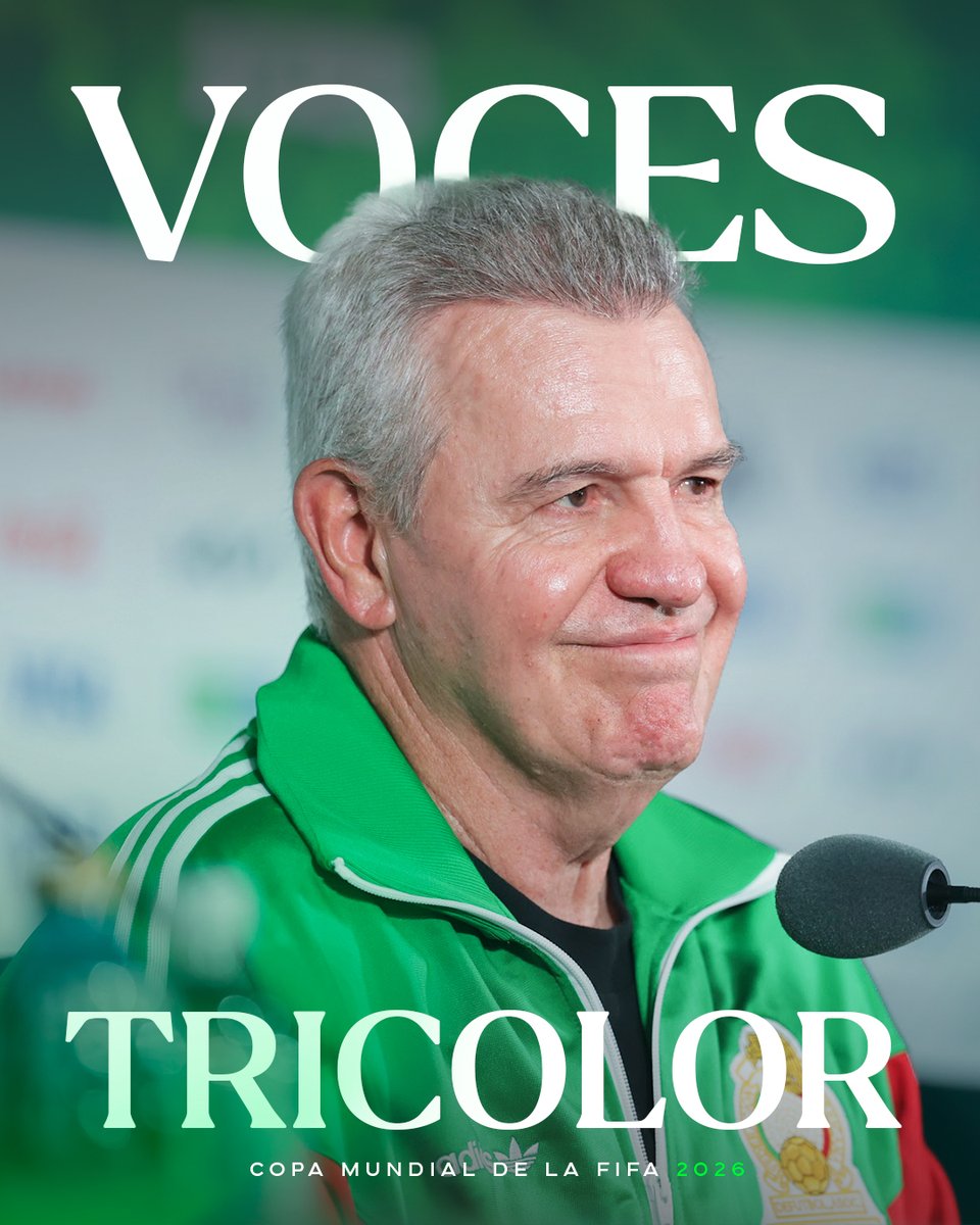 miseleccionmx's tweet photo. Nuestro DT ha hablado.🫡

Estas son las #VocesTricolor que Javier Aguirre nos dejó.

Detalles: https://t.co/grmdW4qC7G 📝

#SomosMéxico 💚 https://t.co/Mwnqw7slzs