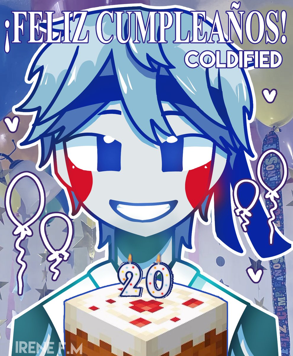 Ireneeferrr's tweet photo. Felicidades @coldifiedd rey🤍🧊

#coldifanart #coldified https://t.co/oSNRhpSFxP