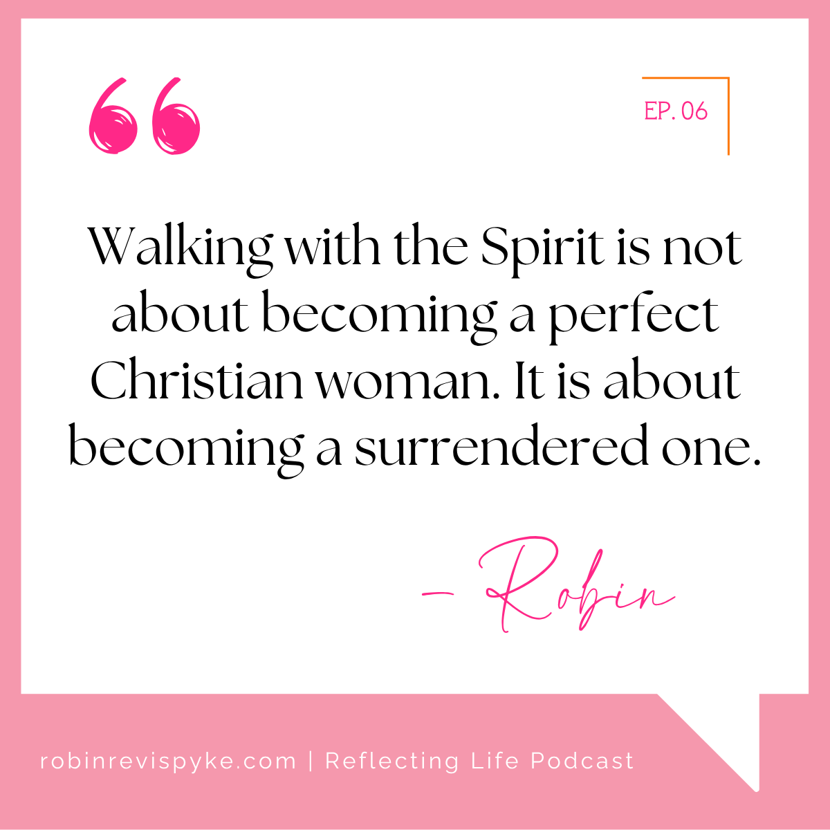 drrobinpyke's tweet photo. Walking with the Spirit isn't about getting everything right. It's about returning to God, listening for His voice, and choosing to follow Him one faithful step at a time.

💗 God isn't looking for perfection. He's inviting your surrender.
Listen Here:
https://t.co/rY7yz1pgVn

#WalkInTheSpirit #HolySpirit #ChristianWomen #FaithJourney #SurrenderToGod