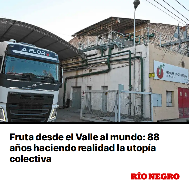 rionegrocomar's tweet photo. El avance de la reconversión hacia el trabajo orgánico y la incorporación de productores jóvenes son algunas de las virtudes que muestran lo vigente que sigue la Primera Cooperativa Frutícola, ese gran equipo que sigue por más, desde Stefenelli. https://t.co/xn3pZB3Fpi