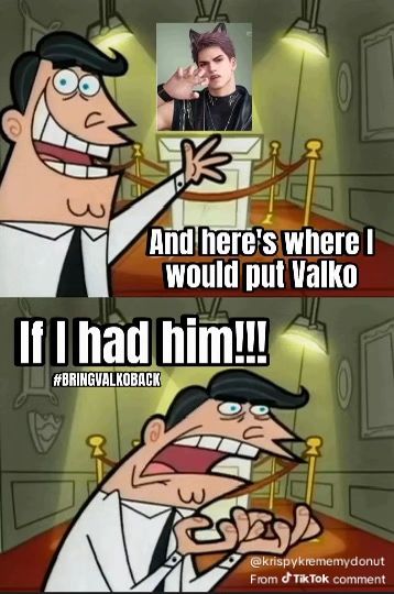 BRING BACK VALKO 🐺 tweet media