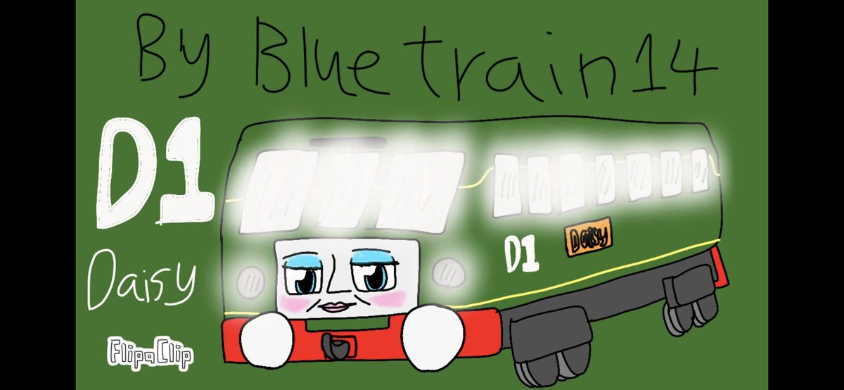 blue flash train tweet media
