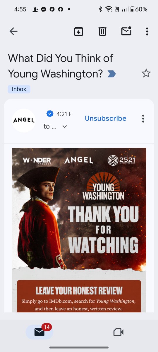 Paulina8421's tweet photo. My family went to see the movie #YoungWashington today and it was fantastic 👍‼️. It's a must see movie 🍿 🎥 for all the family.❤️ #movies #moviestowatch #students #history @AngelStudiosInc #america #AmericaFirst #usa #America250 @ksorbs @KelseyGrammer https://t.co/FFGmfhhytf