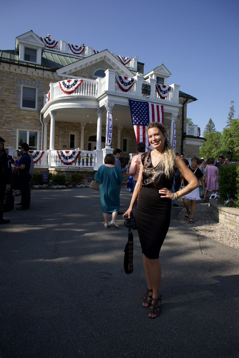 ThevoiceAlexa's tweet photo. Honoured to be invited to celebrate America’s 250th birthday at the U.S. Ambassador’s residence here in Ottawa, Canada. https://t.co/56C3oGFrh5