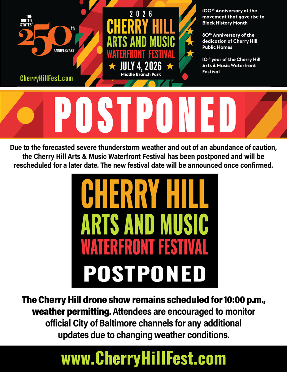@cherryhillfest.baltimore tweet media