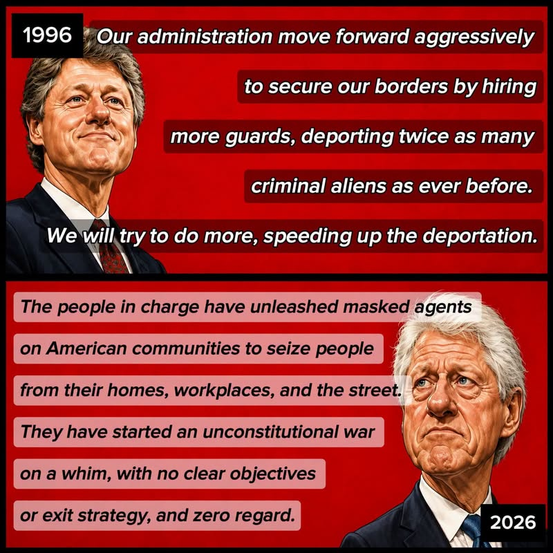 RYboating's tweet photo. I love that we can throw their words back in their faces. 😉

They all embraced secure borders before Trump decided to do it. https://t.co/OQjJ1UvXz9