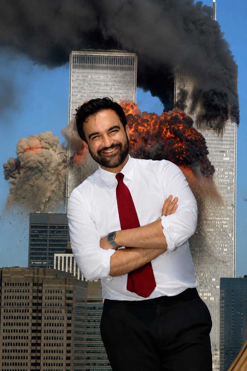 Michaeach3's tweet photo. 🔴 Zohran Mamdani wishes you a Happy 4th of July.

The same Mamdani who hates America.

He forged his documents to enter the United States.

He met with Hasan Piker, who said America deserved 9/11.

His father is connected to Hamas officials in Gaza tribune.

His wife cheered the October 7 massacre.

This is the same guy who believes in Islam and goes to mosques.

He wants to Islamize the United States and replace American values with radical Islam.

He is not a patriot.

He is an enemy infiltrator.

Share this if you're sick of him!
