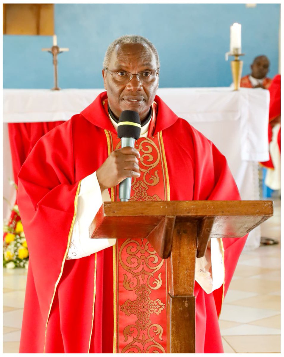 PrisonsKe's tweet photo. The Kenya Prisons Service today held a Thanksgiving and Farewell Holy Mass in honour of the retirement of Rev. Fr. J.B. Macharia at St. Ignatius of Loyola Catholic Church, Prisons Staff Training College.

The Eucharistic celebration, presided over by Bishop Peter Kimani of the https://t.co/UWjVbvyI2e