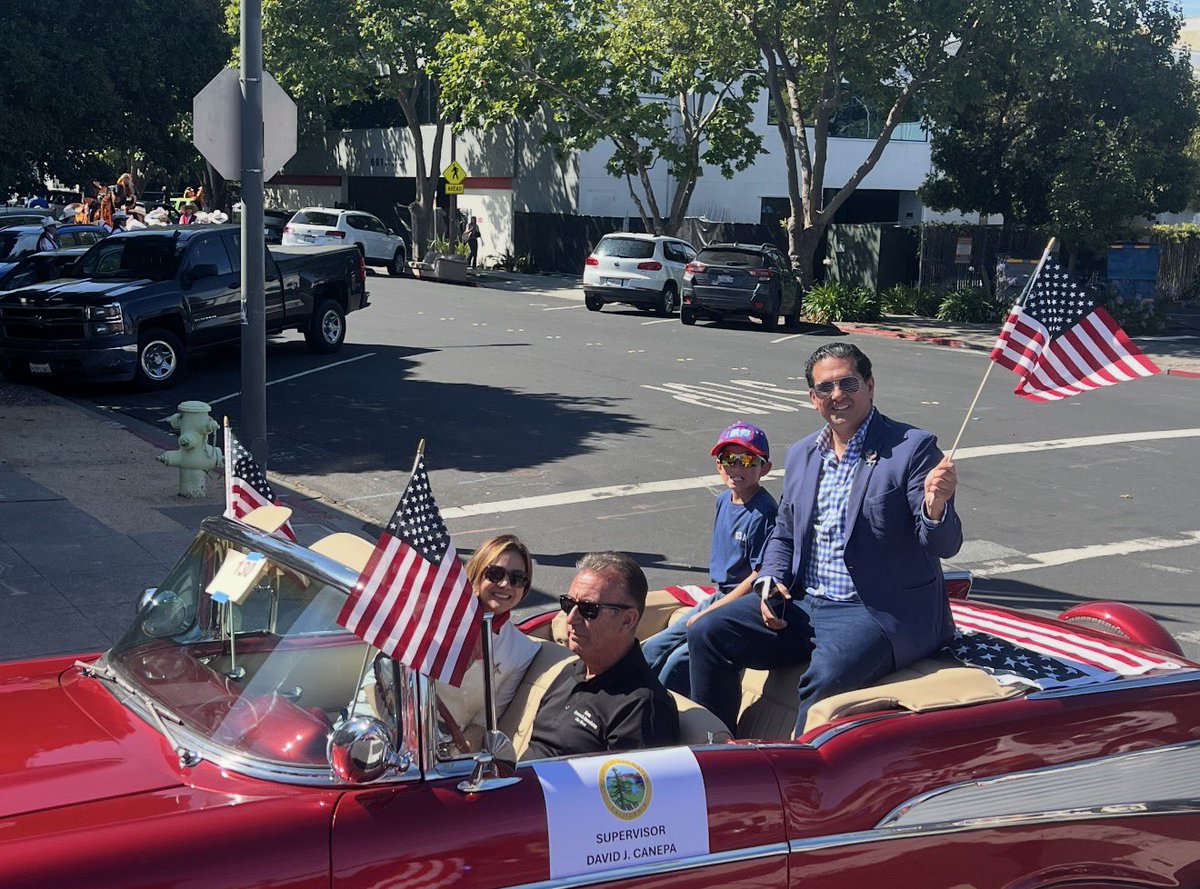 davidcanepa's tweet photo. Nothing beats celebrating the Fourth of July with our community at a hometown parade. As we kick off America’s 250th birthday, we honor our history, celebrate our freedoms, and thank those who have defended them. Happy Fourth of July! God bless America! #FourthOfJuly #America250 https://t.co/VipxjRHIPs